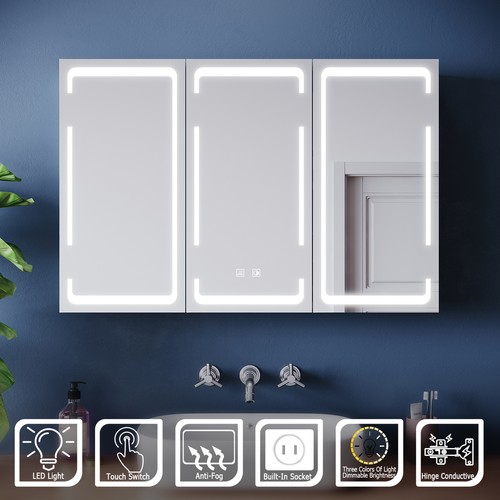 White led bathroom mirror - led,