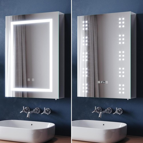 Led bathroom mirror - led, cabinet