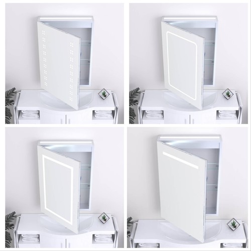 Led bathroom cabinet storage - bathroom,