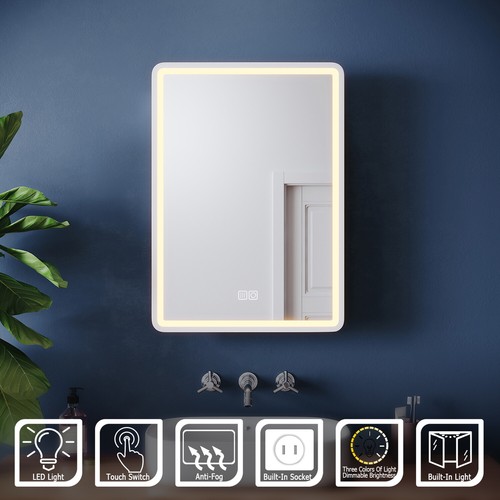 Led bathroom mirror cabinet - mirror,