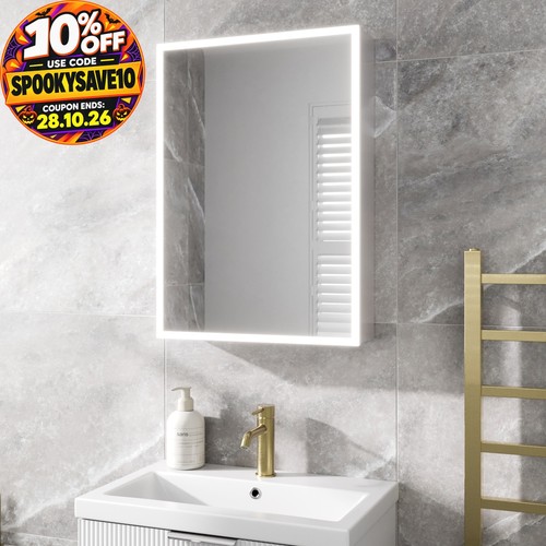 Bathroom led mirror cabinet - bathroom,