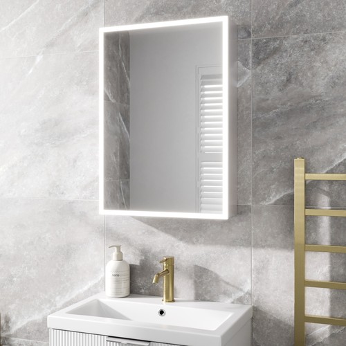 Bathroom led mirror cabinet - led,