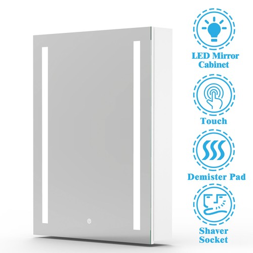 Led bathroom mirror cabinet - mirror,