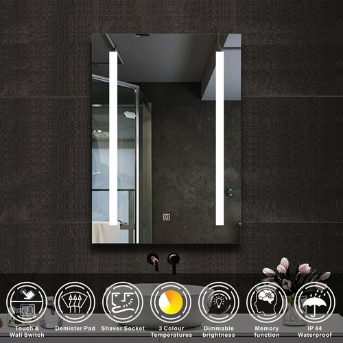 Bathroom colors led mirror - 3,